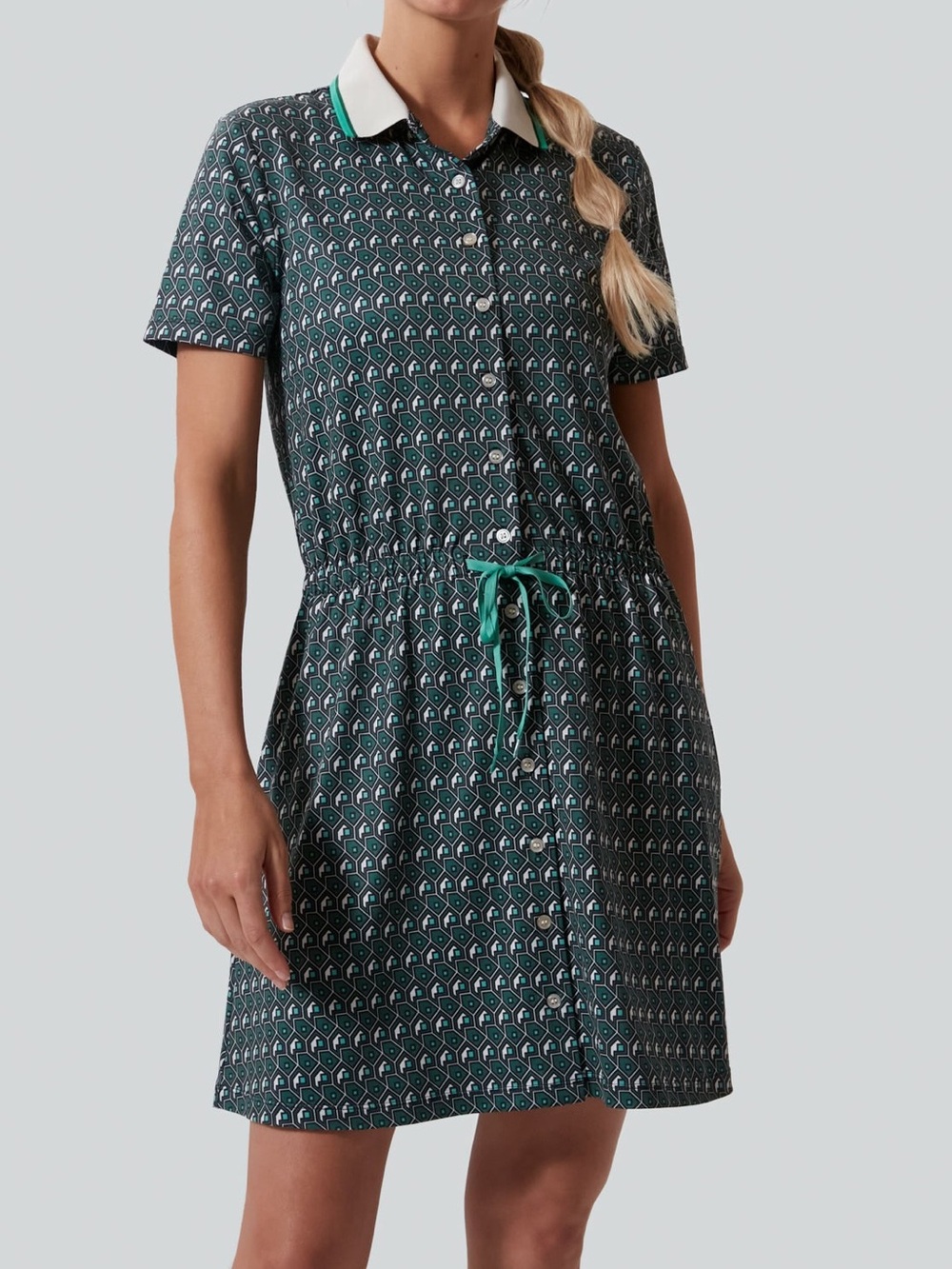Tuckernuck Carraway Fairway Short Sleeve Alcott Golf Dress Size XL